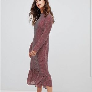 ASOS Spotted Maxi Dress